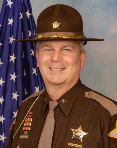 Allen County Sheriff Troy Hershberger in uniform